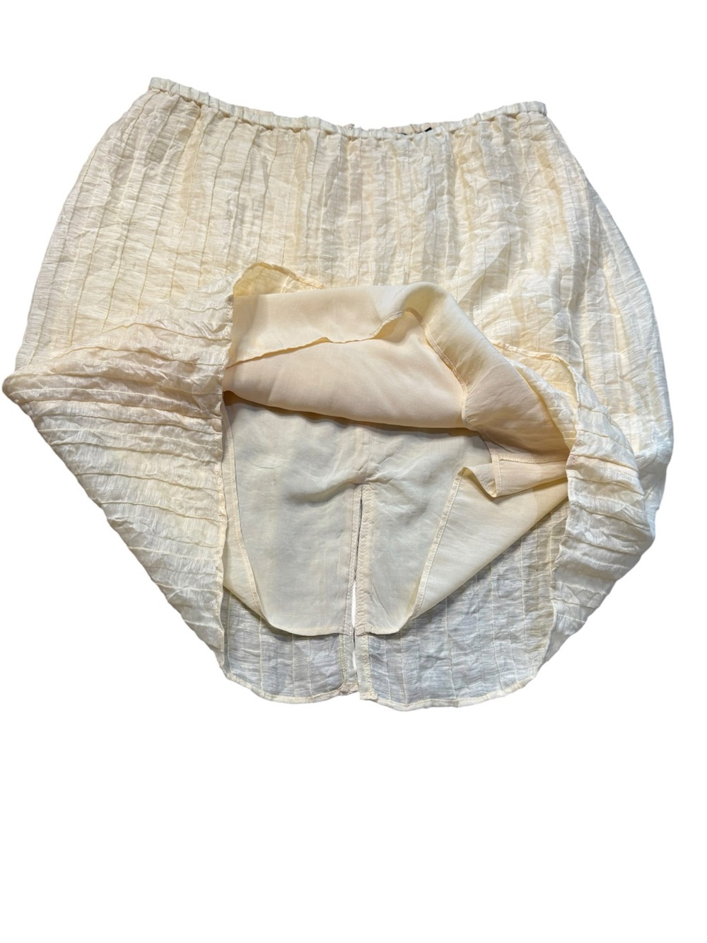 J. Crew Textured Linen-Blend Skirt size 6 CL665 - Picture 6 of 12